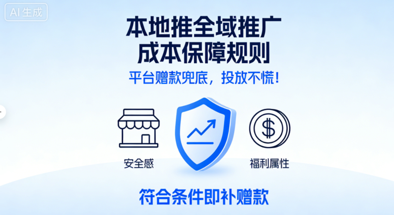 本地推全域网络推广的成本保障